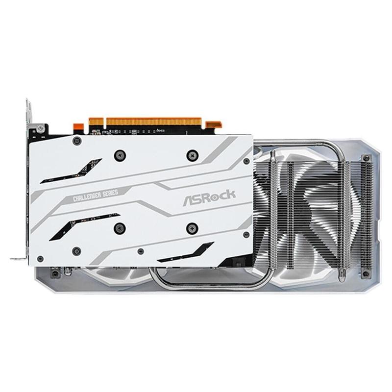 ASRock RX6600 Challenger D White 8GB動作OK Placa de Vídeo ASRock RX 6600 Challenger White AMD Radeon, 8GB